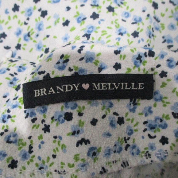 Brandy Melville Floral Print Midi Skirt - Picture 3 of 4